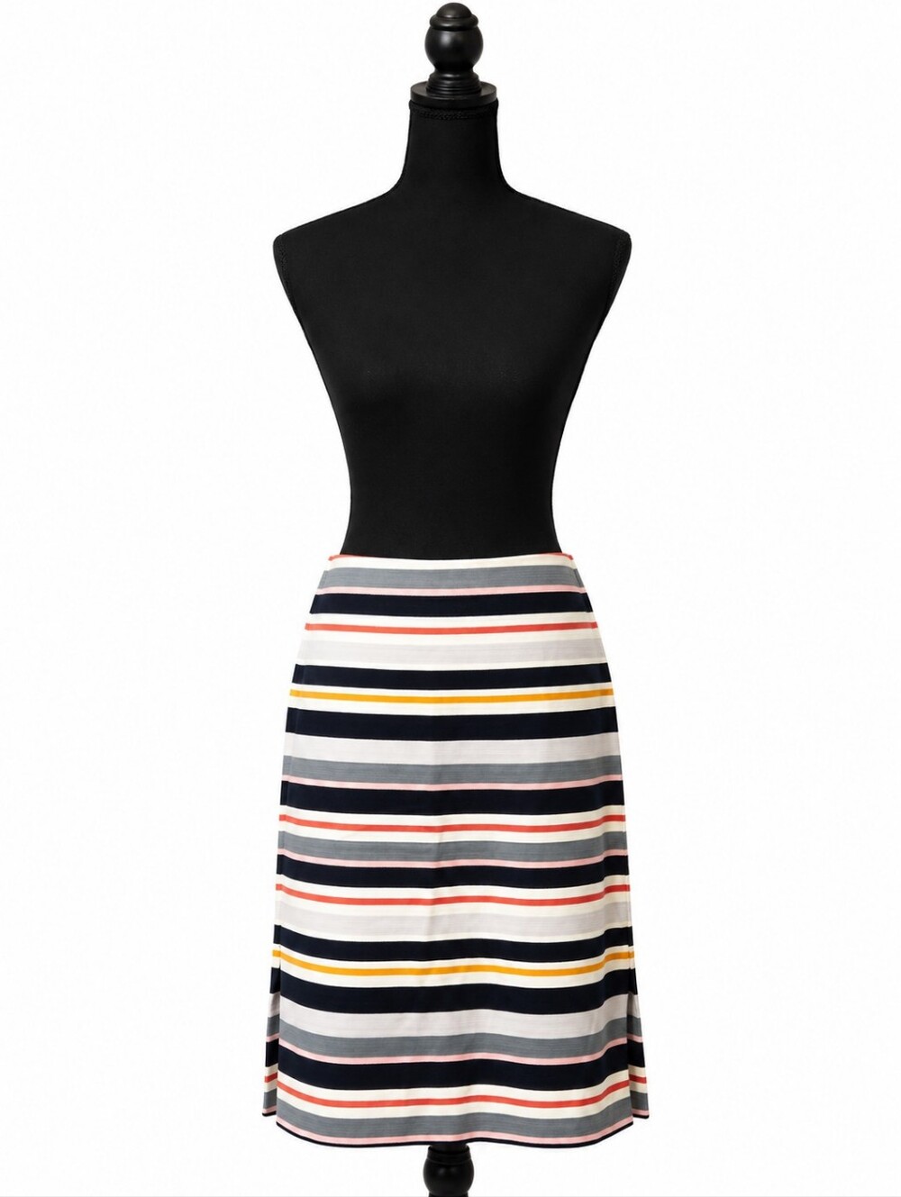 LOFT Pencil Skirt Mulicolored Stripes Sz 8